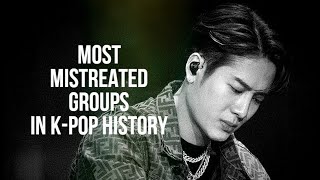 6 Most MISTREATED Groups In Kpop History [upl. by Euqirne]