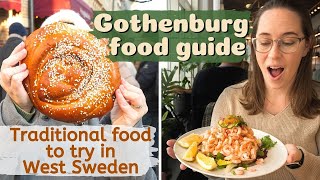 GOTHENBURG FOOD  9 SWEDISH FOODS TO TRY  What to eat in Gothenburg Americans try Swedish food [upl. by Haibot]