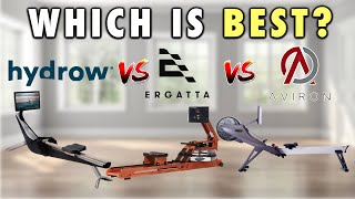 Hydrow vs Aviron vs Ergatta  Which Rower Should YOU Get [upl. by Ecargyram]