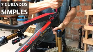 7 Mantenciones Fáciles y Simples para tu Bicicleta de Montaña [upl. by Entwistle]