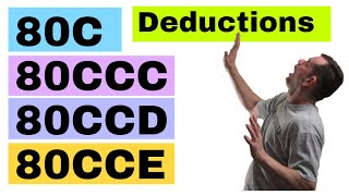 2 Deductions us 80C80CCC80CCD and 80CCE  Deduction on Certain Investments [upl. by Piks]