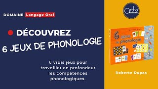 6 Jeux de phonologie Orthophonie amp mémoire auditive perception des unités syllabiques phonémiques [upl. by Noe]