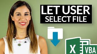 VBA to BROWSE amp COPY Data from SELECTED File in Excel [upl. by Akinajnat]