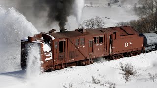 Steam Train Rotary Snow Plow [upl. by Ibrek233]