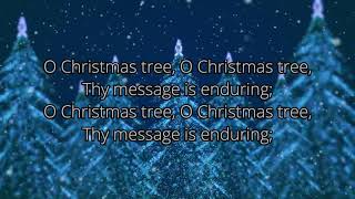 O Christmas Tree lyrics [upl. by Yssak425]