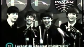 The Beatles  Press Conference at JFK Airport 1964 [upl. by Eyt240]