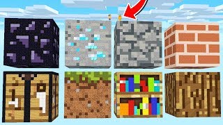 SOLO EL 1 SOBREVIVE EN LOS BLOQUES GIGANTES DE MINECRAFT 😱 CTM GIGANTE PARTE 2 [upl. by Oaks]