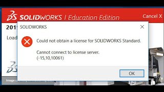 How to fix Solidworks installation error  Cannot connect to Licence server [upl. by Enywad596]