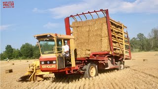 NEW HOLLAND Automatic Bale Wagon [upl. by Ostraw811]