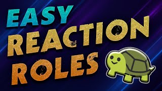 Use Carl bot Reaction Roles to easily setup Discord Reaction Roles [upl. by Forlini]