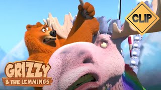 🦄Une licorne débarque dans le monde de Grizzy🐻  Grizzy amp les Lemmings [upl. by Akym]