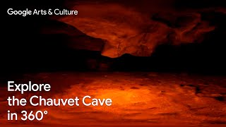 VIRTUAL TOUR Inside Chauvet CAVE  Google Arts amp Culture [upl. by Ahpla799]