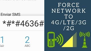 How to force the mobile phone network mode to 2G 3G 4GLTE on Android [upl. by Terrag]