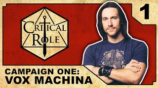 Arrival at Kraghammer  Critical Role VOX MACHINA  Episode 1 [upl. by Charmaine336]