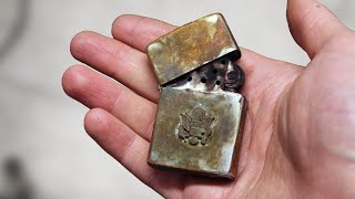 Zippo lighter restoration  US Army lighter brought back to life [upl. by Browne97]