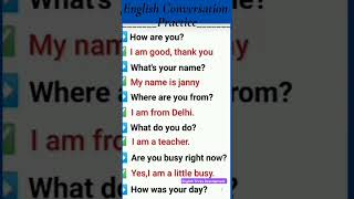 English Conversation Practice  150 Questions and Answers in English [upl. by Petrick536]