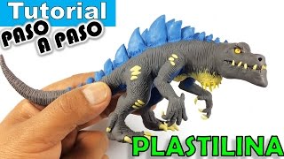 ✅ COMO HACER A ZILLA DE PLASTILINA PASO A PASO  GODZILLA ✅ POLYMER CLAY [upl. by Liek358]