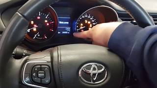 Toyota Avensis service reset Avensis kasowanie serwisu [upl. by Randall136]