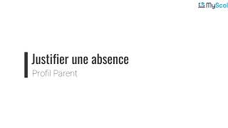 Comment justifier une absence [upl. by Korella]