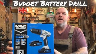 Mac Allister Cordless Combi Drill Review from Screwfix [upl. by Riplex717]