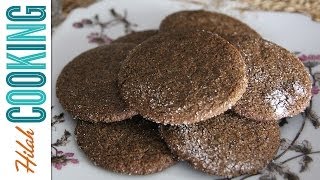 How to Make Ginger Snap Cookies  Hilah Cooking [upl. by Efram]