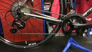 Fitting Guide Shimano 1140 Rear Cassette Road Bike [upl. by Heyer417]