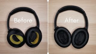 How to Replace Bose QC35 Ear Pad Cushions [upl. by Coulter]