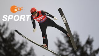 Skispringen Leyhe und Schmid teilen Rang fünf in Titisee  SPORTextra  ZDFsport [upl. by Farrow]