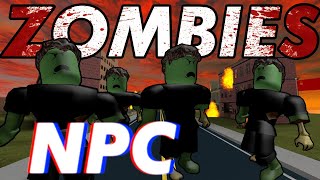 Roblox  Zombie Advanced AI Tutorial Pathfinding Custom Animations Raycasting [upl. by Schwenk]