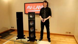 KEF Q700 LOUDSPEAKERS REVIEW by AVLAND UK [upl. by Alegna]