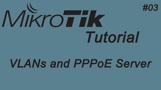 3Configure Mikrotik with VLAN and PPPoE Server [upl. by Obel]