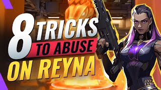 8 BEST Tips To SOLO Hard Carry as Reyna  Valorant [upl. by Melodee]