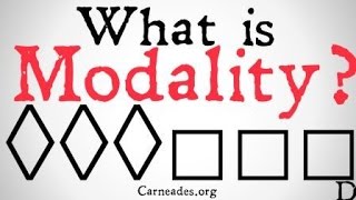 What is Modality Definition [upl. by Gorrono675]