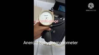 Calibration of aneroid sphygnomanometer [upl. by Llevad]