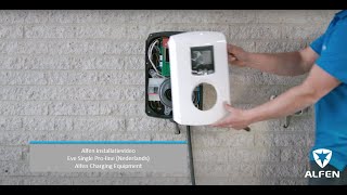 Alfen installatievideo Eve Single Proline Nederlands  Alfen Charging Equipment [upl. by Berns987]