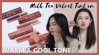 2022 NEW ROMAND MILK TEA VELVET  SWATCH amp REVIEW [upl. by Aonehc]