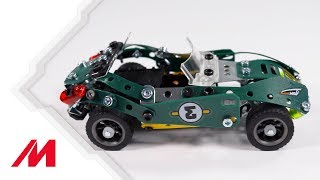 Meccano  5 Model Roadster  Build 1 [upl. by Nerual]