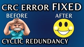 CRC Error Fixed Cyclic Redundancy Error [upl. by Isawk]