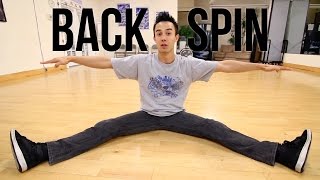 Learn How To Backspin  Power Move Basics  Beginner Breaking Tutorial [upl. by Nimzaj]