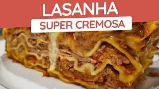 Lasanha deliciosa de carne moida super cremosa [upl. by Nosiram326]