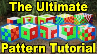 How To 5 BEST Patterns on the 3x3 and Big Cubes [upl. by Latisha]