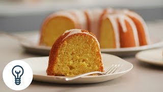 Sunset Magazines Whole Orange Cake  Genius Recipes [upl. by Marj277]