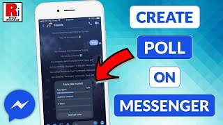 How to Create Poll on Facebook Messenger [upl. by Yerd800]