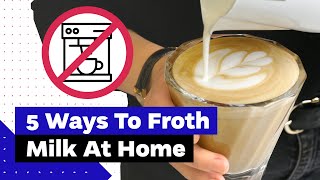 How To Froth Milk At Home Best Milk Frothers Review [upl. by Hyams]