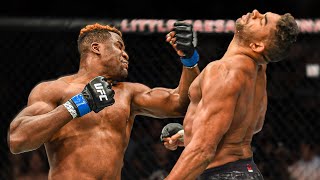 Francis Ngannou Top 5 Finishes [upl. by Enomsed]