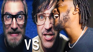 Epic Rap Battle Nerd vs Geek REACTION [upl. by Cecile586]