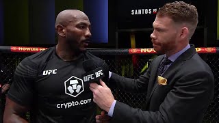 Khalil Rountree Octagon Interview  UFC Vegas 50 [upl. by Puri]