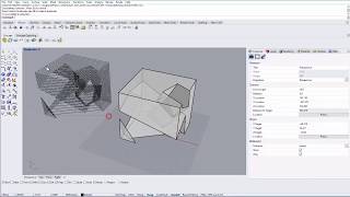 Rhino 6 3D CAD Software  Cutting Objects [upl. by Ecnatsnoc95]