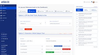 How to Create an eSkill Test [upl. by Dall]