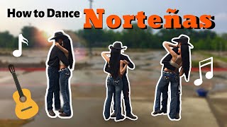 HOW TO DANCE NORTEÑAS step by step [upl. by Eltsirk]